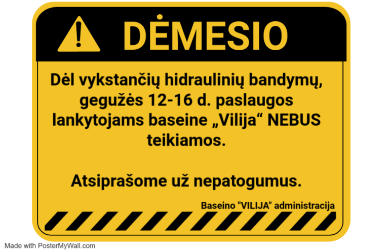 Lankytojų dėmesiui