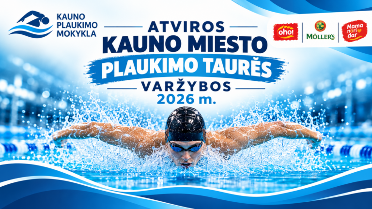 ATVIROS KAUNO MIESTO PLAUKIMO TAURĖS VARŽYBOS
